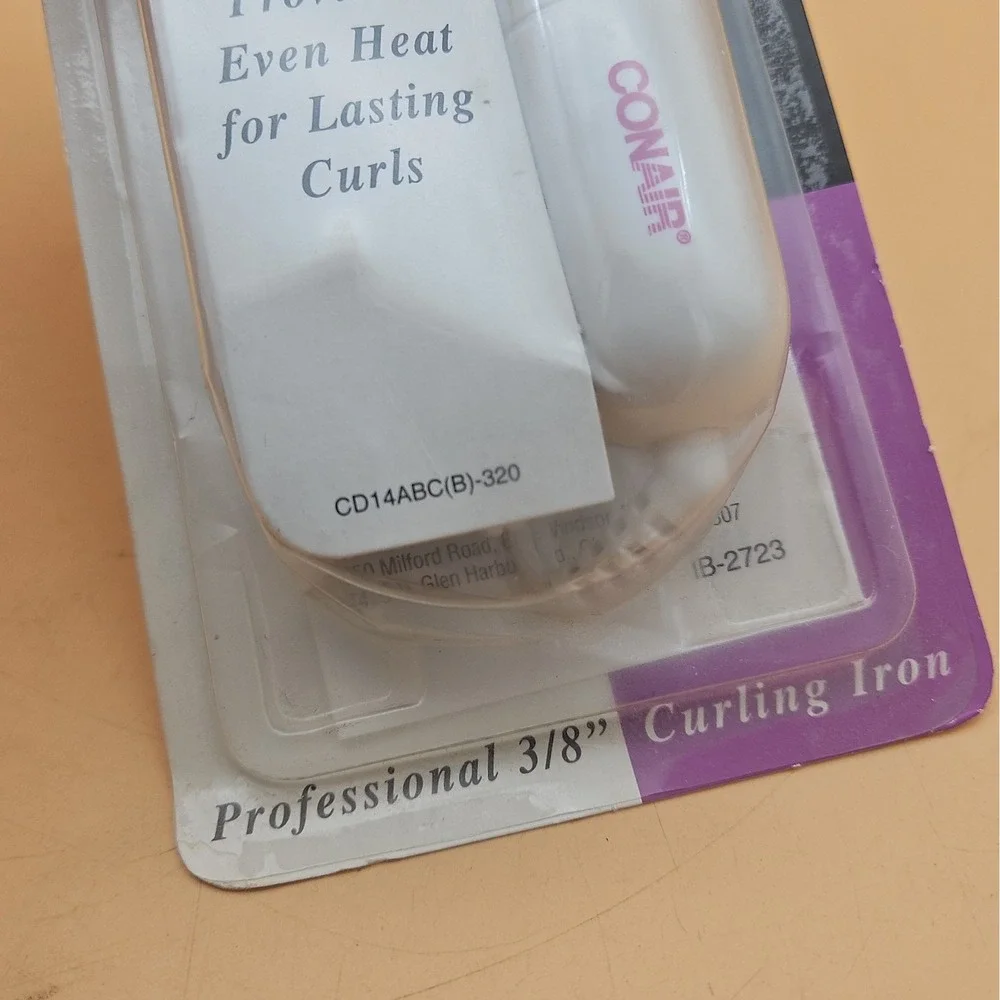 Vintage Conair Curls N Curls Professional 3/8